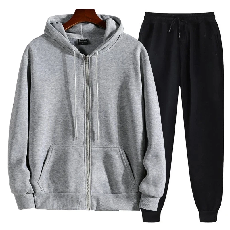 Women'S Fashion Zip Hoodie - Sudaderas con capucha de talla grande