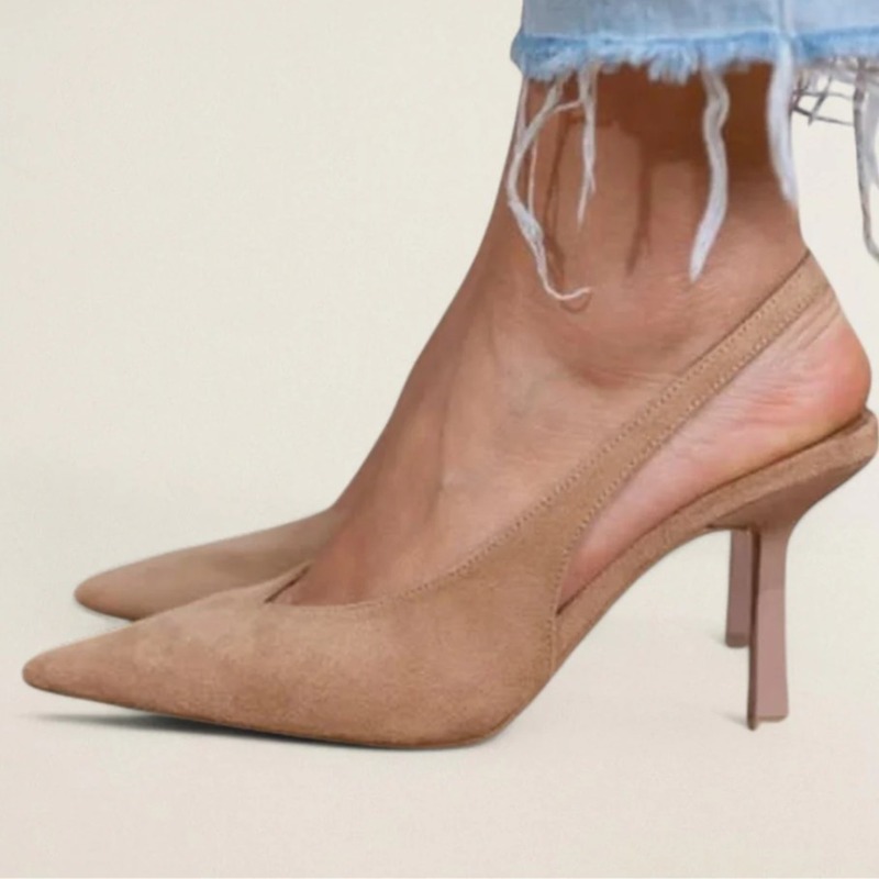 Women'S Fashion Spring Summer 2026 - Zapatos de Tacón Alto con Punta