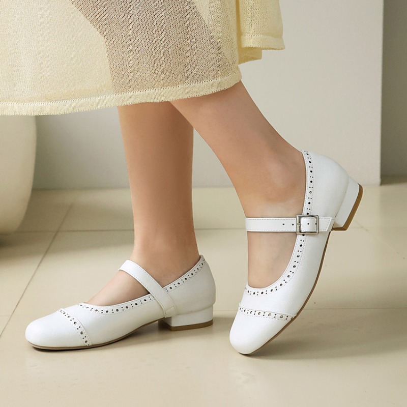 Women'S Fashion Spring Summer 2026 - Zapatos de Mujer con Punta Redonda,