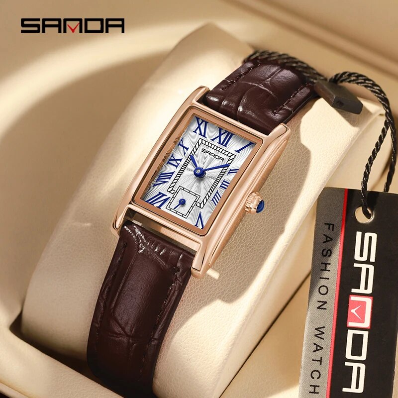 Women'S Fashion Digital Watch - SANDA-Reloj de pulsera analógico para mujer,