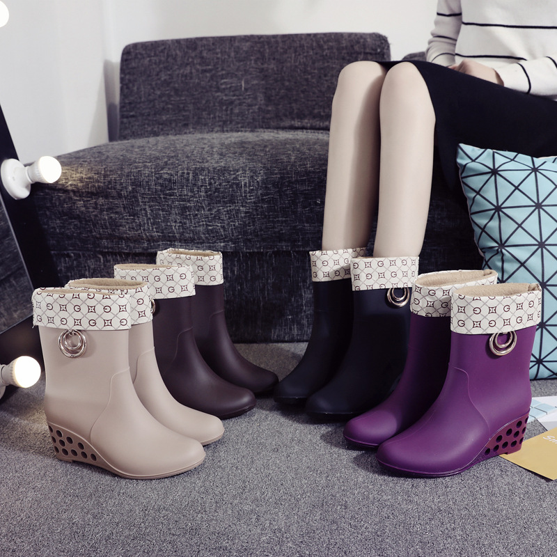 Women'S Fashion Korea - Cuñas de estilo coreano, zapatos de