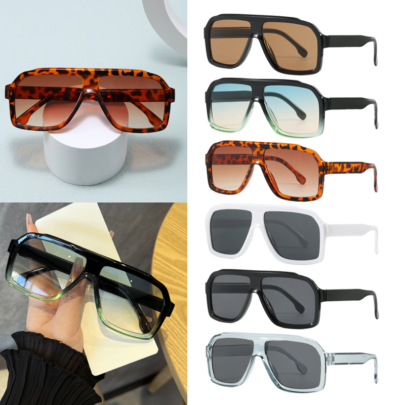 Women'S Fashion Eyeglass Frames - Gafas de Sol Cuadradas Extra Grandes