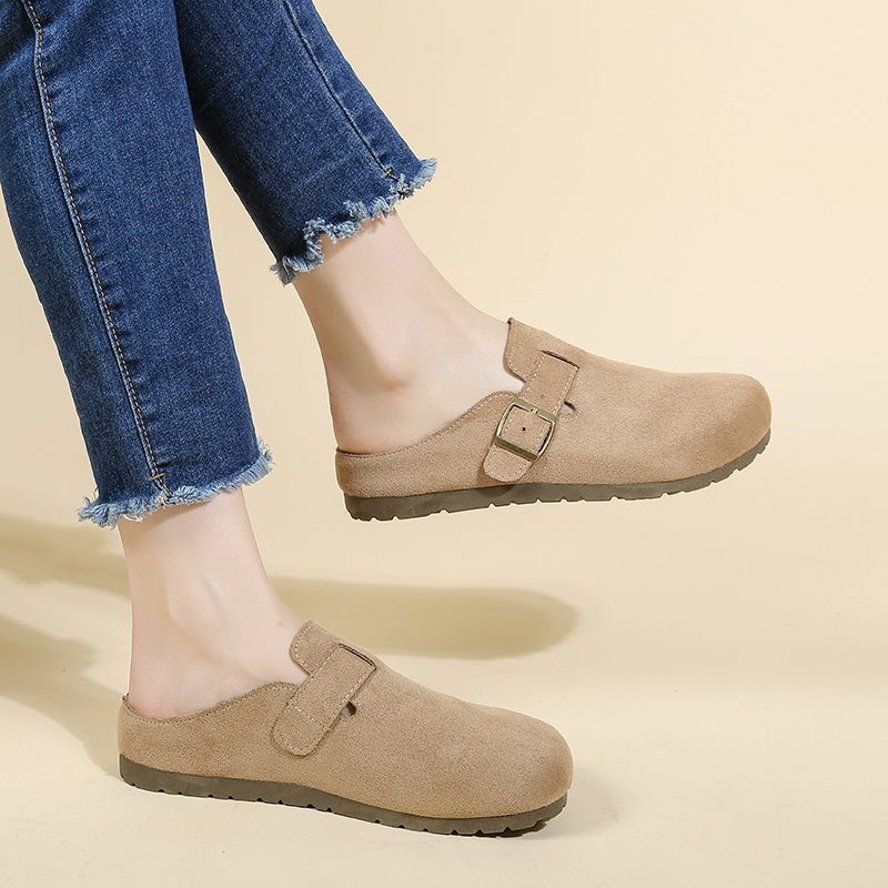 Women'S Fashion Korea - Pantuflas Retro para Mujer, Sandalias de