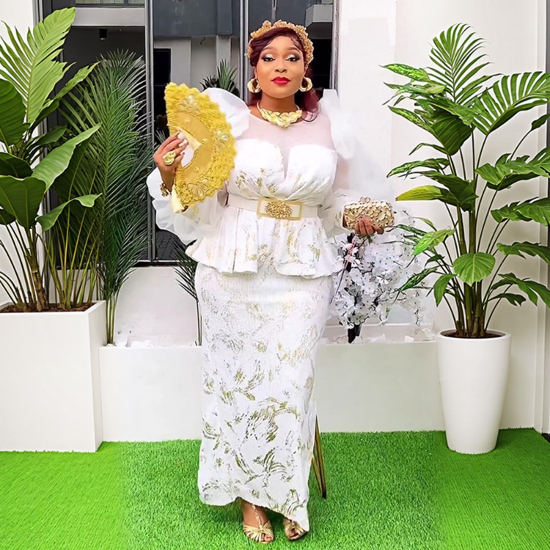 Women Fashion Gown - 2025 nuevo vestido de fiesta africano