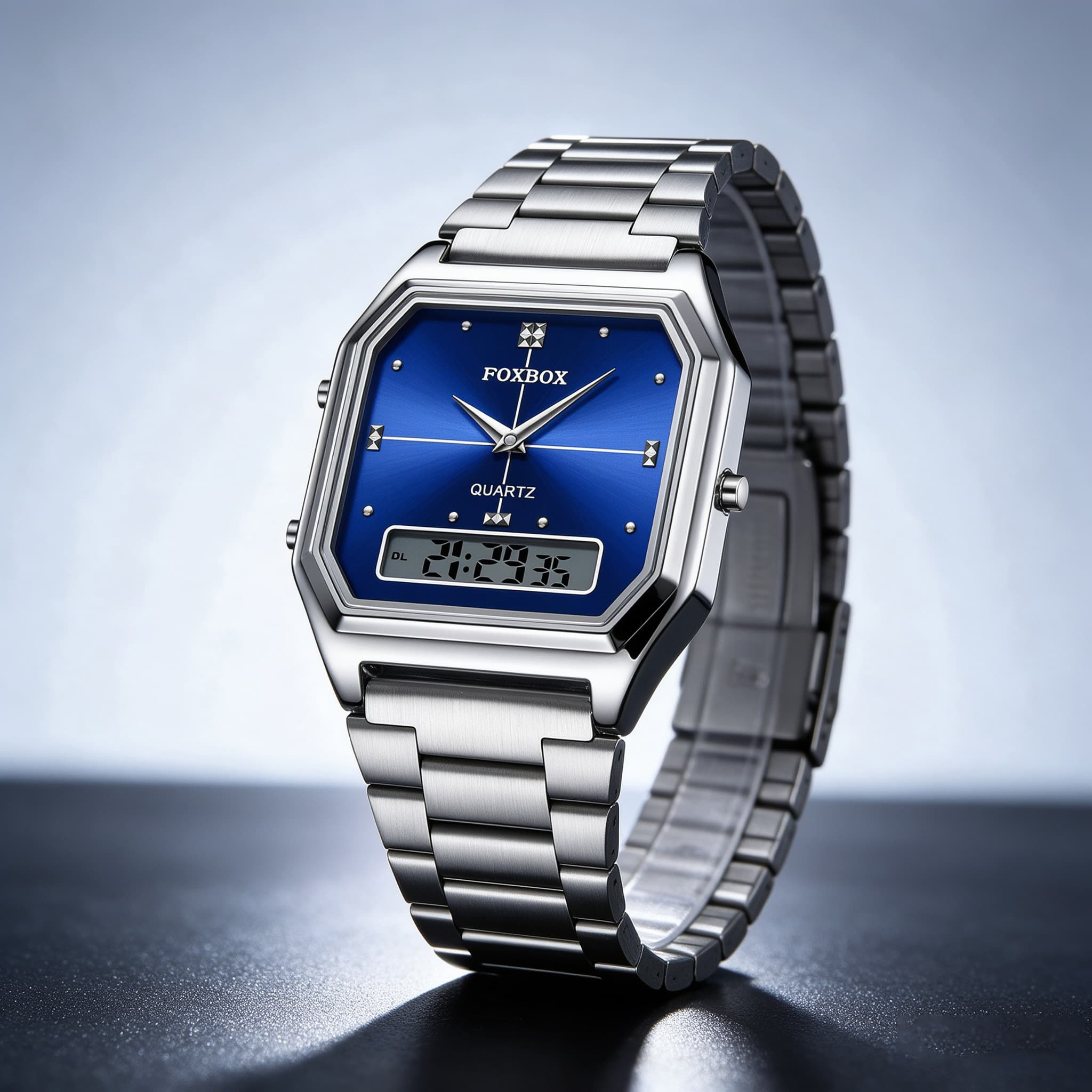 Women'S Fashion Digital Watch - FOXBOX, relojes de pulsera digitales de