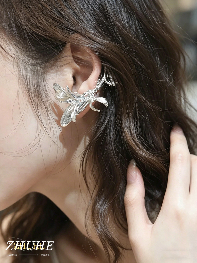 Women'S Fashion Edgy - Arete de Oreja de Cobre con