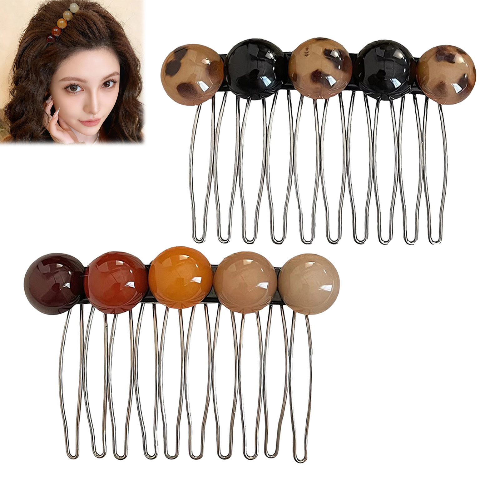 Women Fashion Hair Style - Pinzas para el pelo estilo coreano