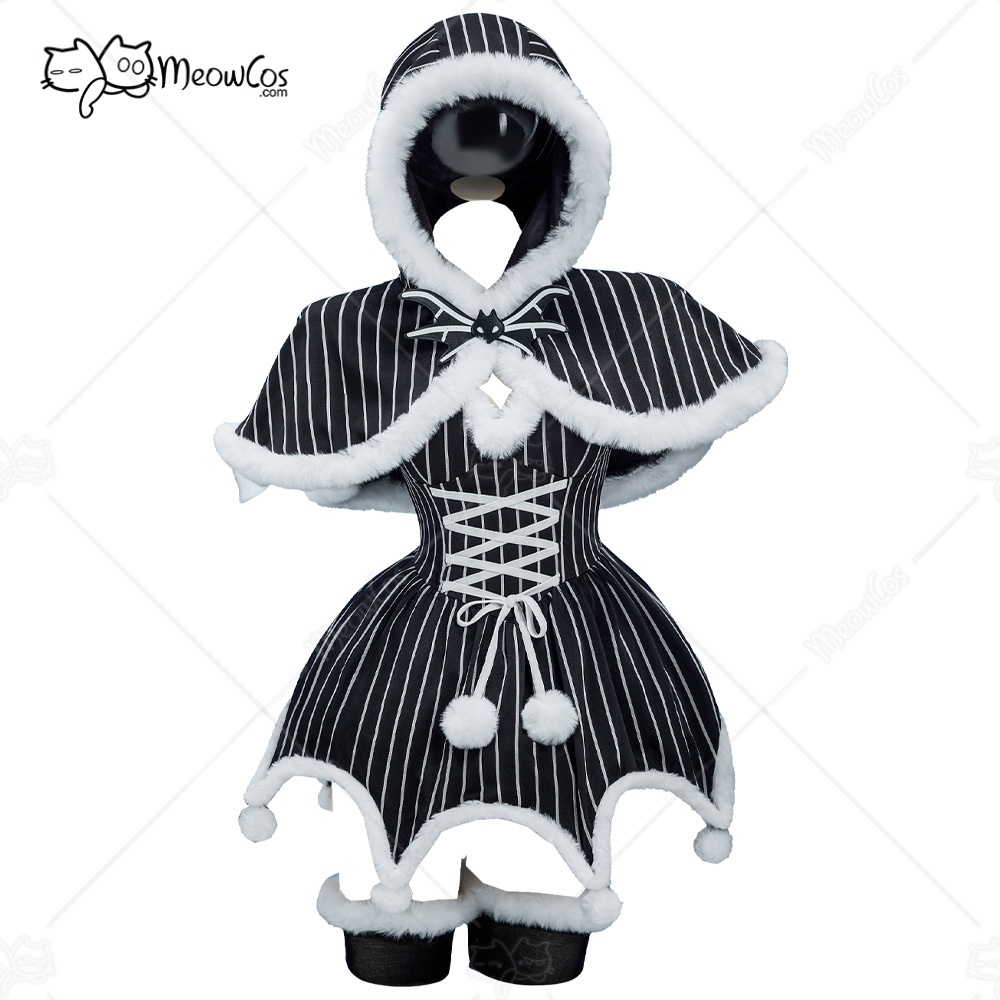 Women'S Fashion Gloves - Vestido gótico estilo JACK de MEOWCOS