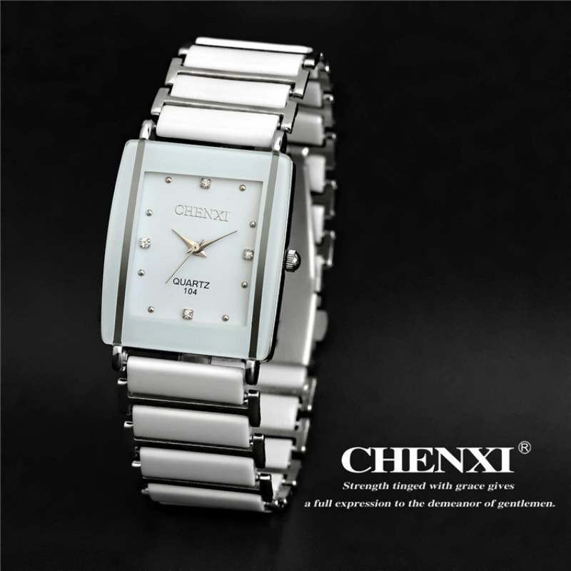 Women'S Fashion Digital Watch - CHENXI-reloj rectangular de moda para mujer,