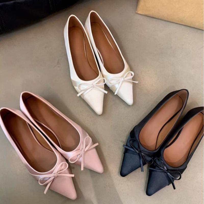 Women Fashion Trend 2026 - Sandalias Planas Casuales de Chifón con