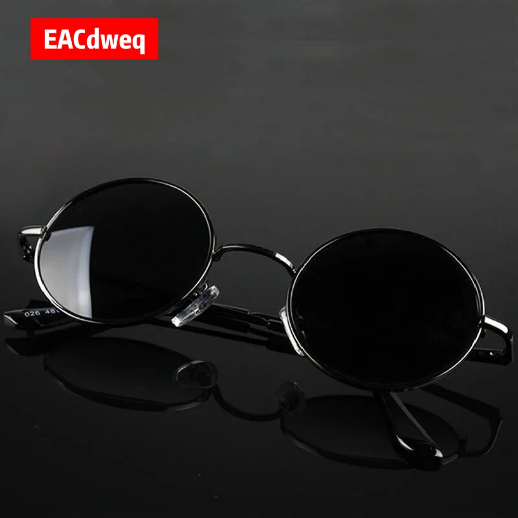 Women'S Fashion Eyeglass Frames - Gafas de Sol Redondas Retro Vintage