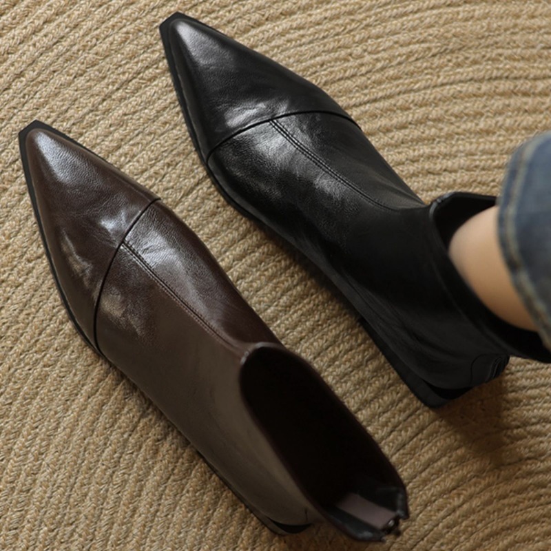 Botas cortas puntiagudas para  - Women'S Fashion Korea reseña y precio