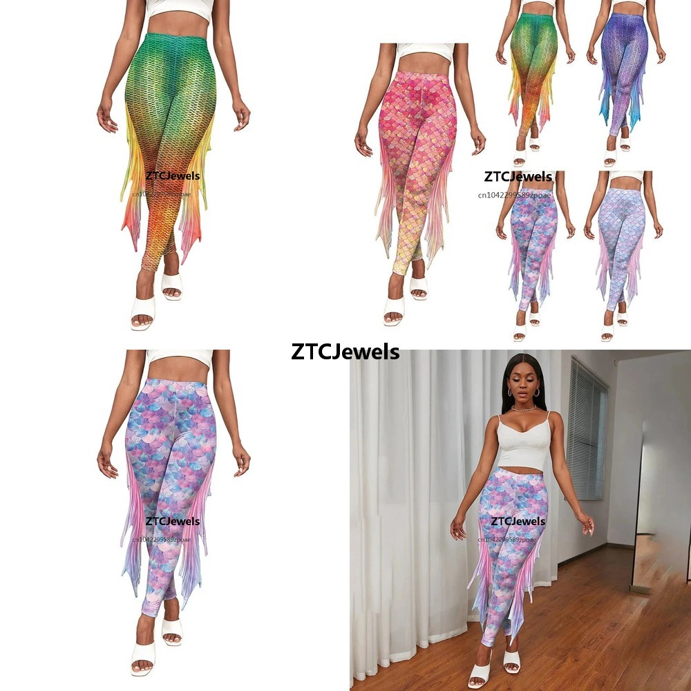 Leggings con Estampado de Esca - Women'S Fashion Leggings reseña y precio