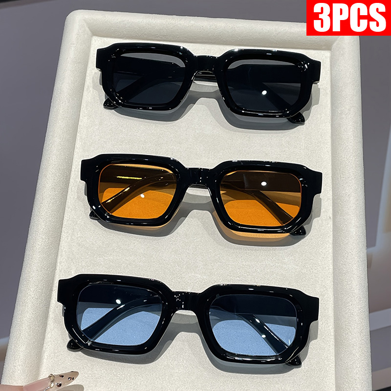 2/3PCS Gafas de sol con montur - Women'S Fashion Eyeglass Frames reseña y precio