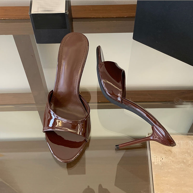 Sandalias de tacón alto fino y - Women'S Fashion Korea reseña y precio