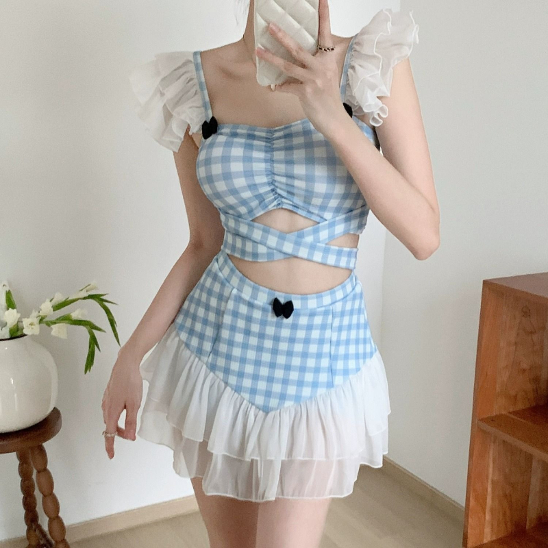 Traje de Baño Halter Reductor  - Women'S Fashion Middle Ages reseña y precio
