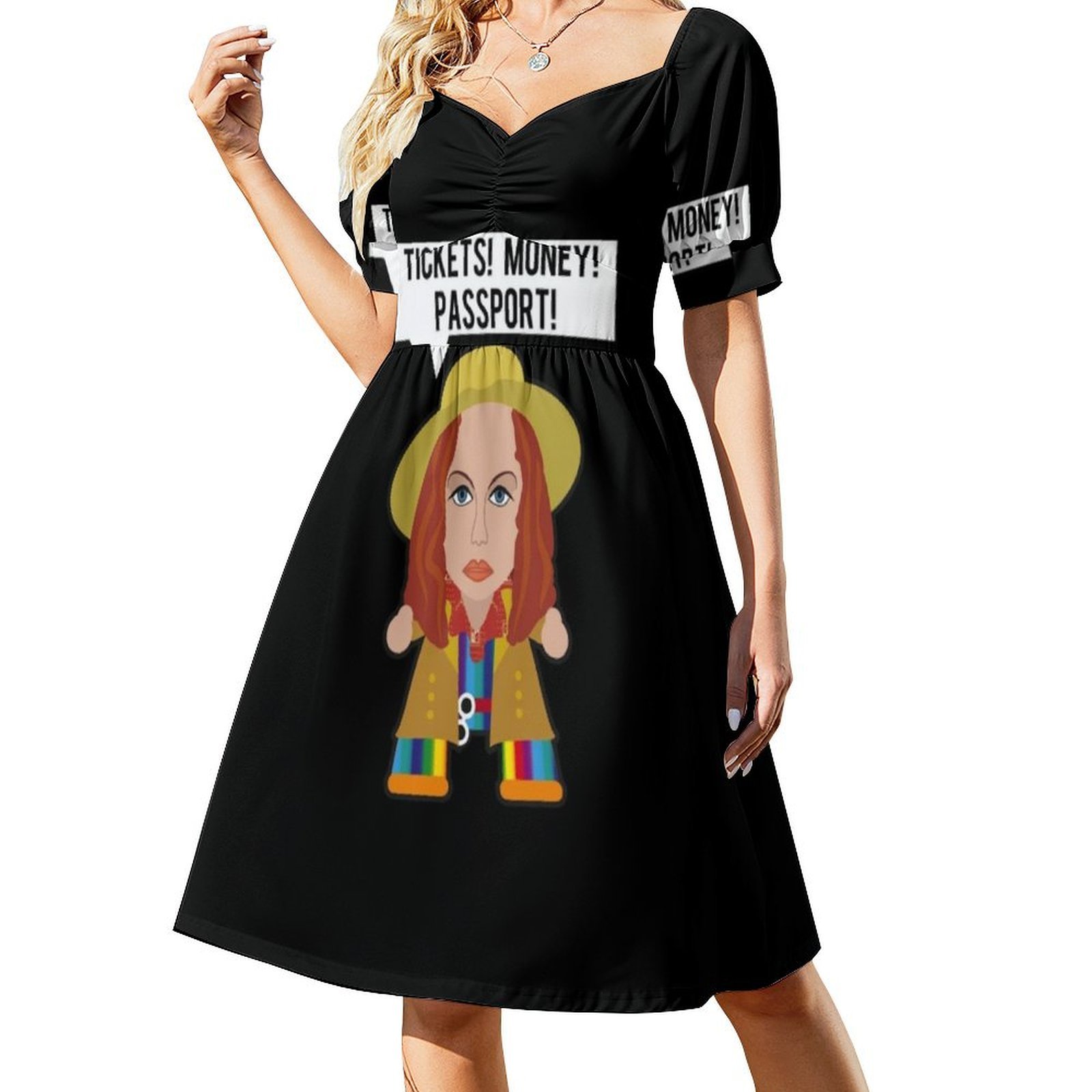 ¡Boletos, dinero, pasaporte! V - Women Fashion Gown reseña y precio