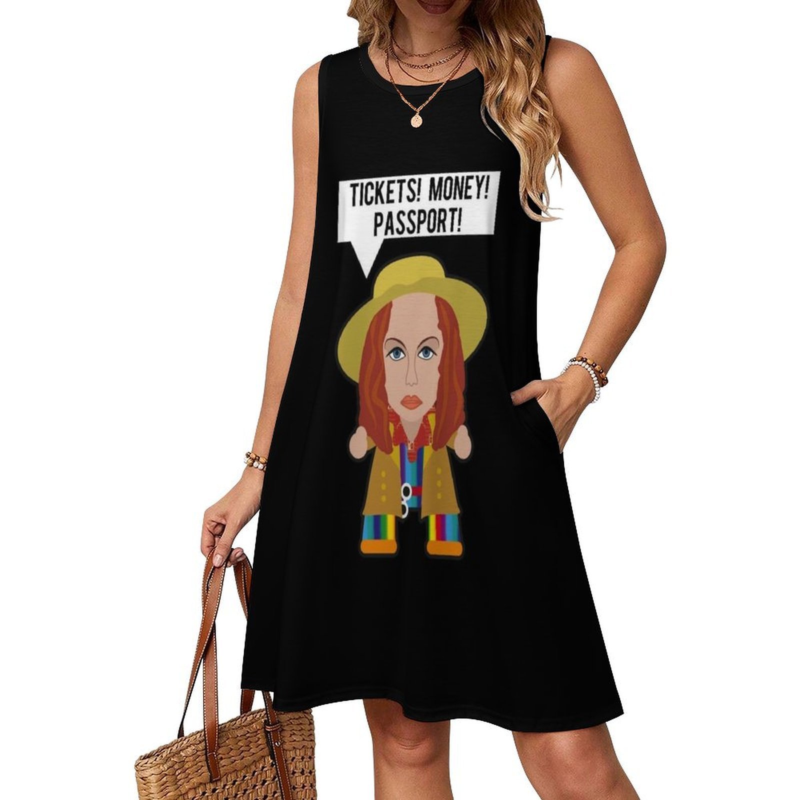 ¡Boletos, dinero, pasaporte! V - Women Fashion Gown reseña y precio
