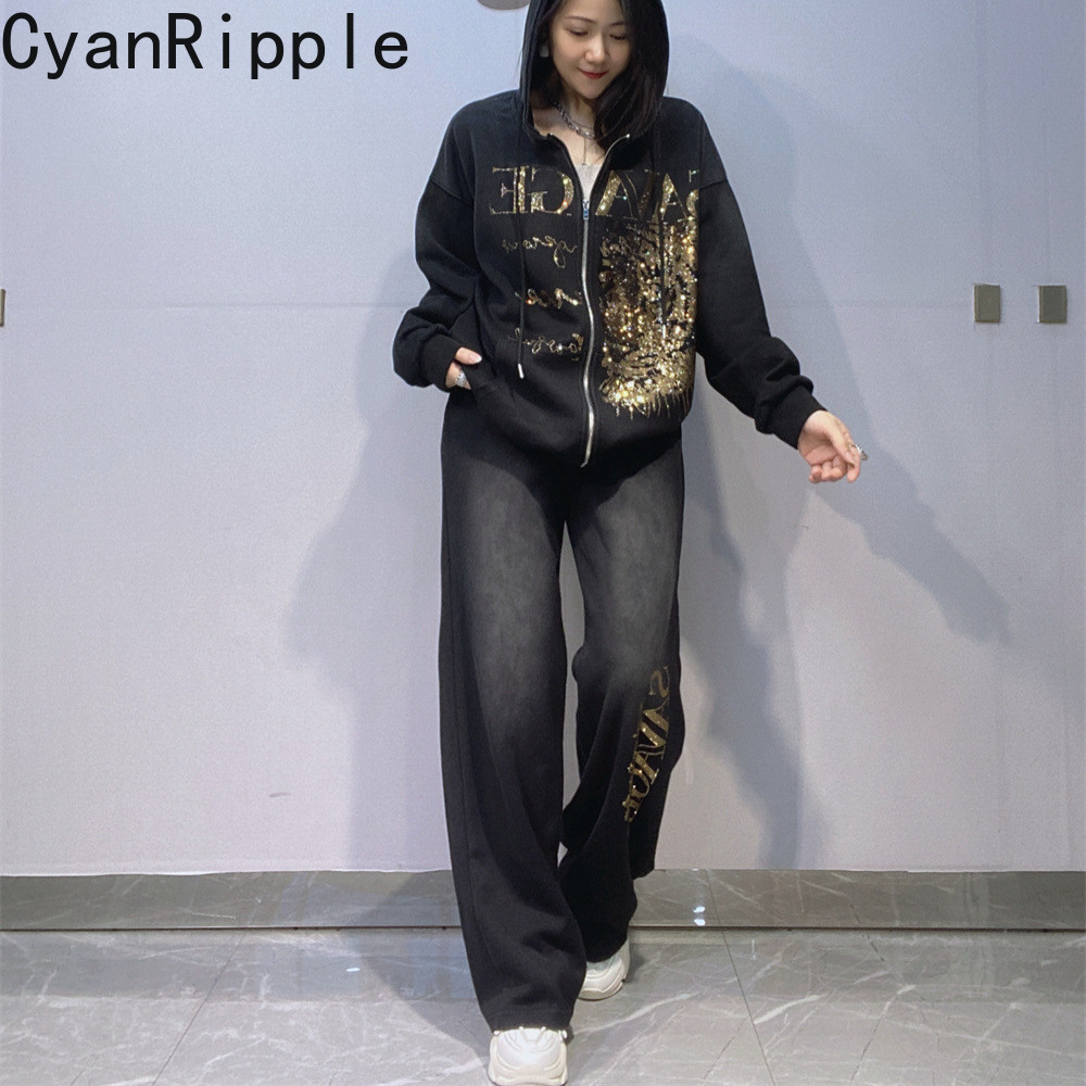 Conjunto de Sudadera con Capuc - Women'S Fashion Zip Hoodie reseña y precio