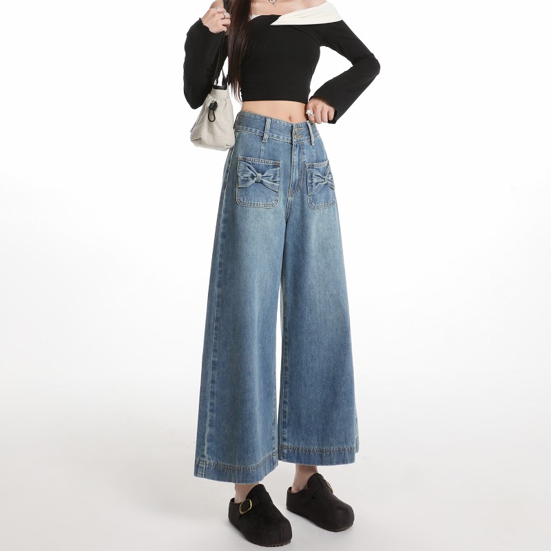 Jeans cortos de cintura alta c - Women'S Fashion Petite reseña y precio
