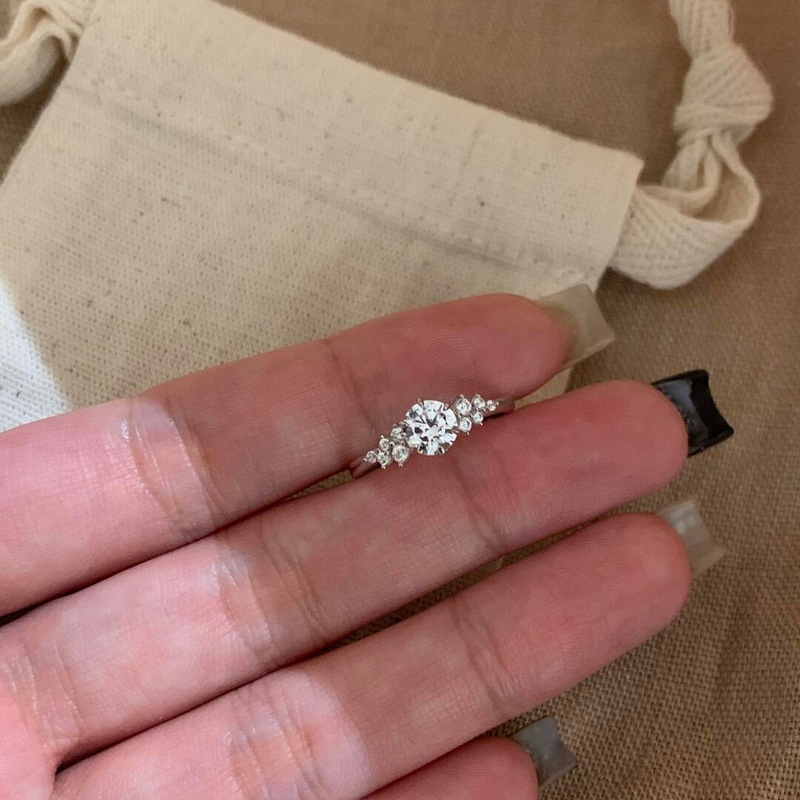 Anillo de plata de ley S925, e - Women'S Fashion Petite reseña y precio