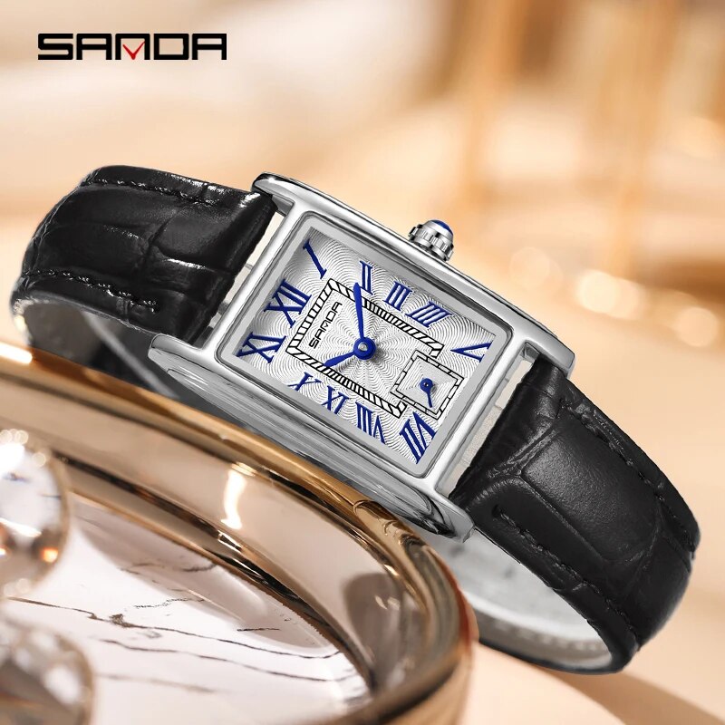 SANDA-Reloj de pulsera analógi - Women'S Fashion Digital Watch reseña y precio