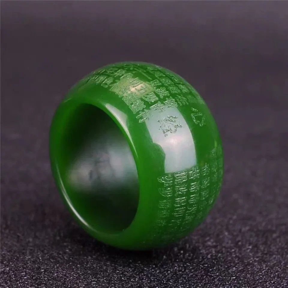 Anillo de jade verde natural d - Women And Men Fashion reseña y precio