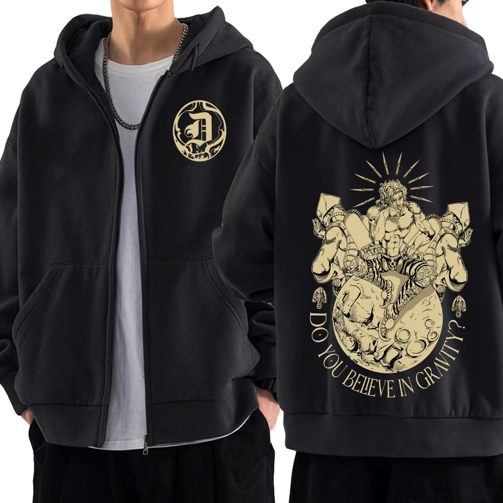 Anime Jojo Bizarre Adventure c - Women'S Fashion Zip Hoodie reseña y precio