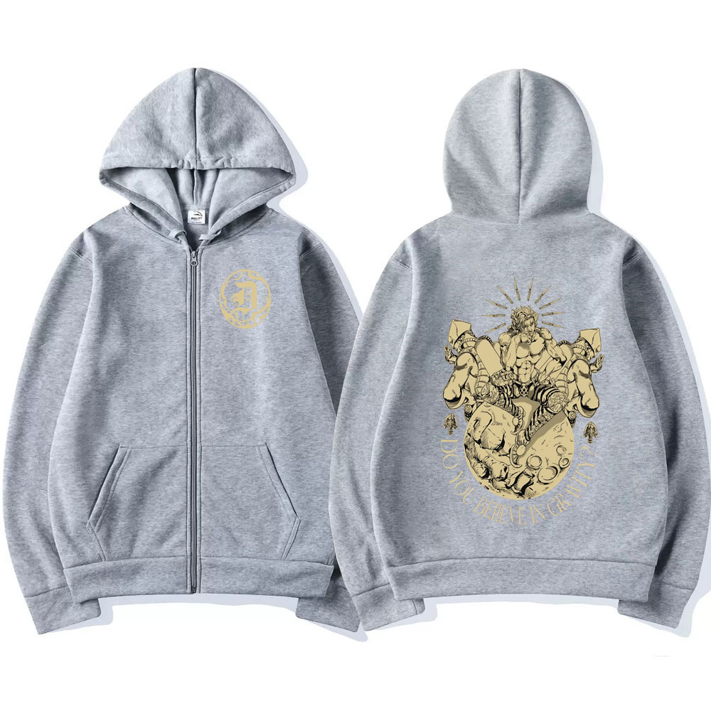 Anime Jojo Bizarre Adventure c - Women'S Fashion Zip Hoodie reseña y precio