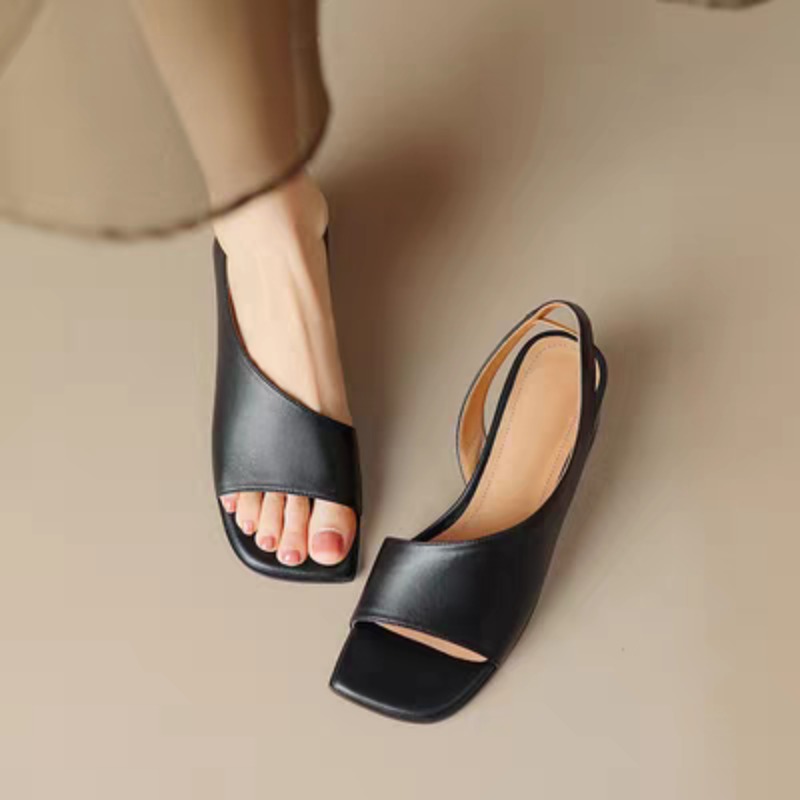 Sandalias de tacón medio y cua - Women Fashion Trend 2026 reseña y precio