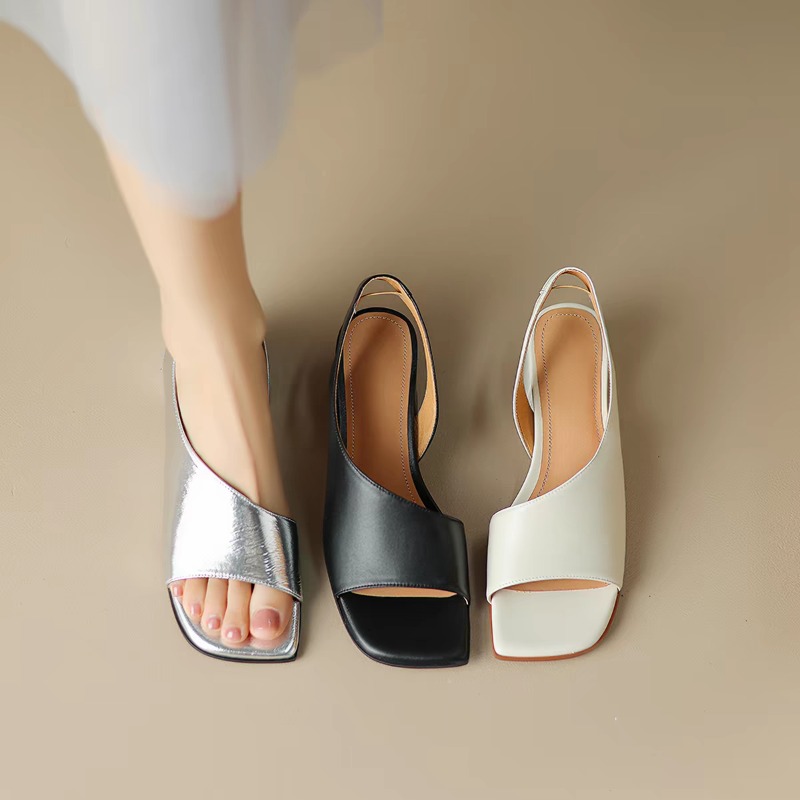 Sandalias de tacón medio y cua - Women Fashion Trend 2026 reseña y precio