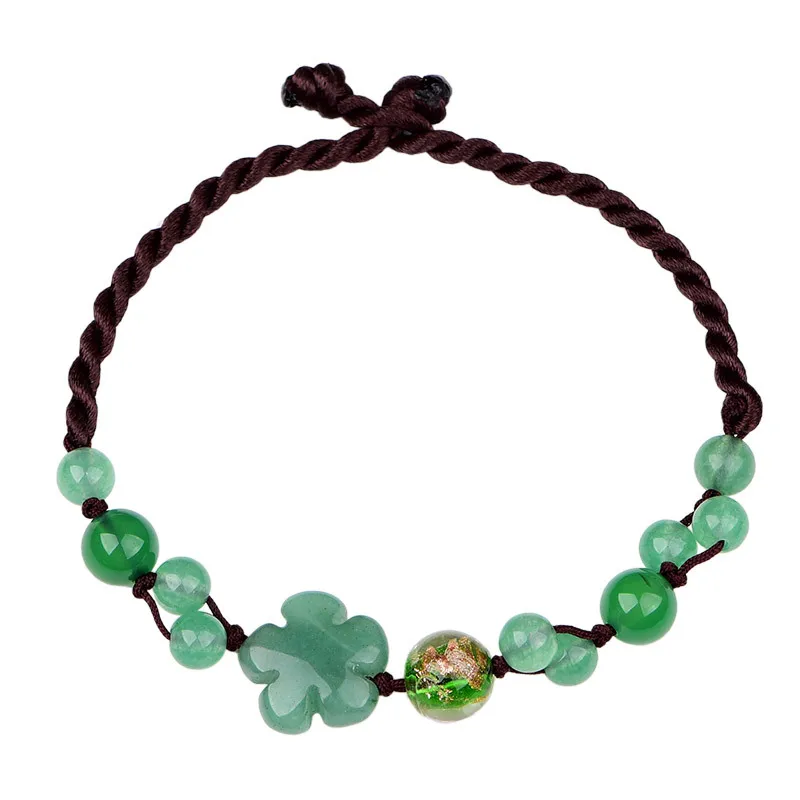 Tobilleras con flor de Jade pa - Women And Men Fashion reseña y precio