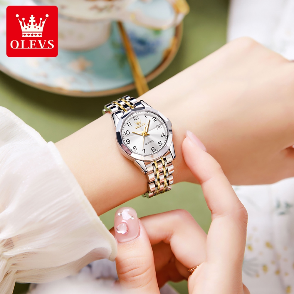 OLEVS-Reloj de cuarzo para muj - Women'S Fashion Digital Watch reseña y precio