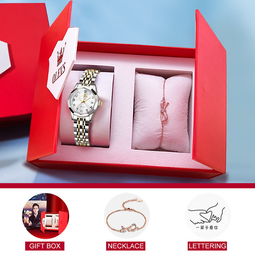 OLEVS-Reloj de cuarzo para muj - Women'S Fashion Digital Watch reseña y precio