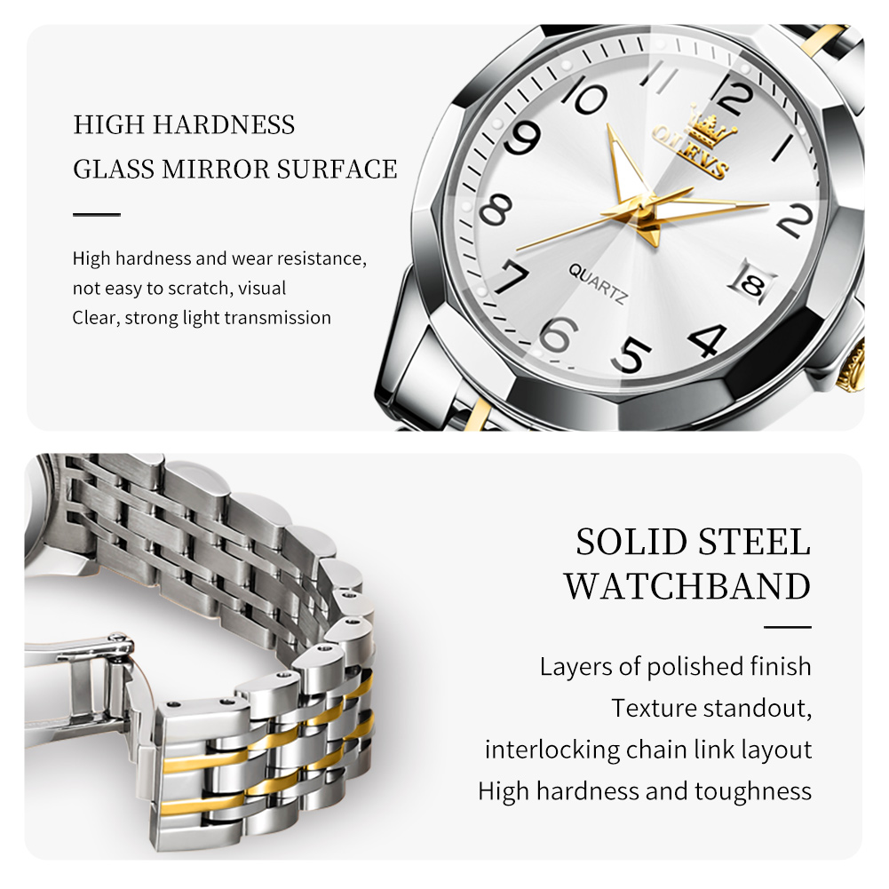 OLEVS-Reloj de cuarzo para muj - Women'S Fashion Digital Watch reseña y precio