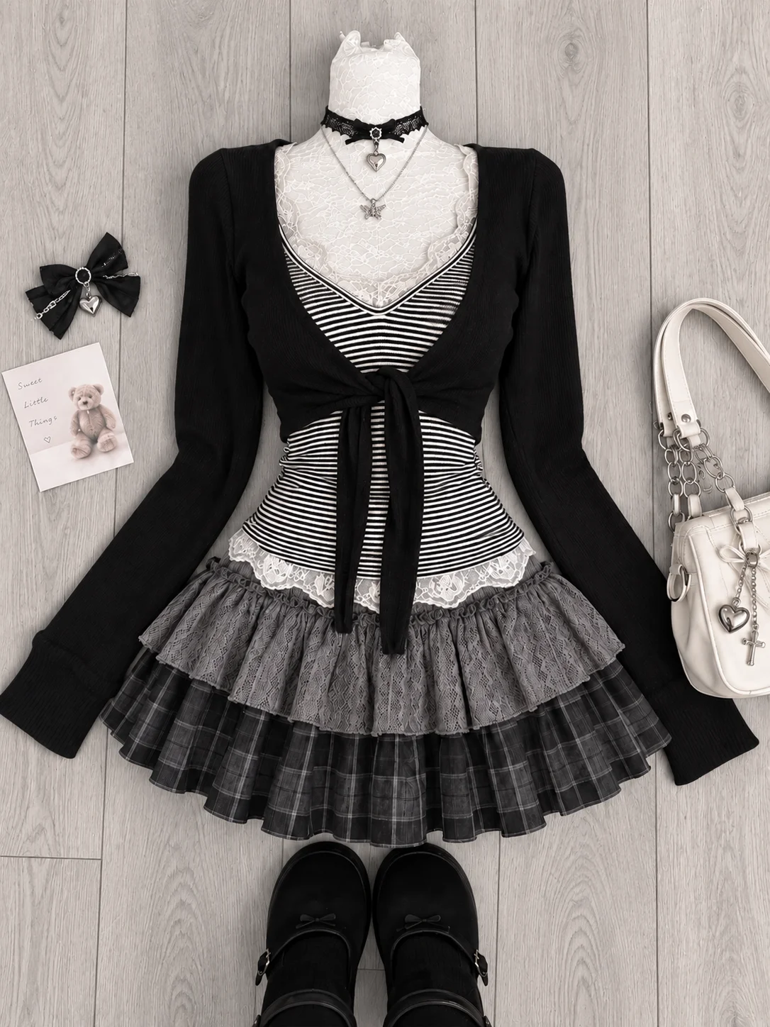 Conjunto de dos piezas de esti - Women'S Fashion Middle Ages reseña y precio