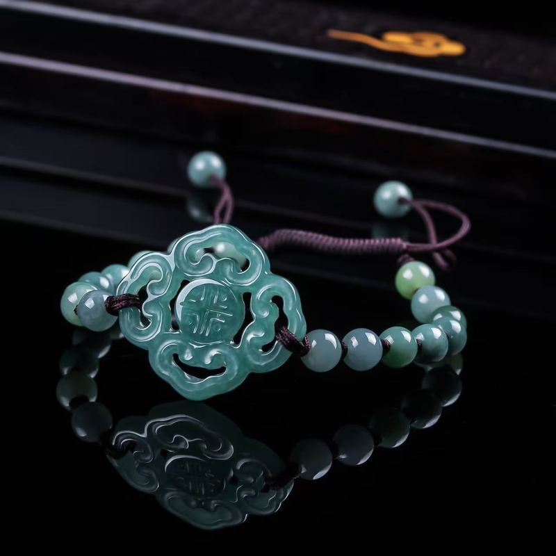 Pulsera de Jadeíta Natural Gra - Women And Men Fashion reseña y precio