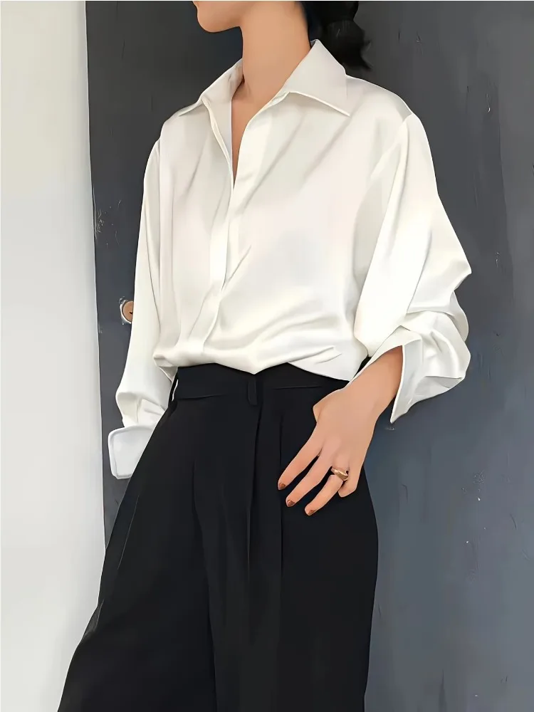 Camisa de seda informal de tal - Women'S Fashion Middle Ages reseña y precio