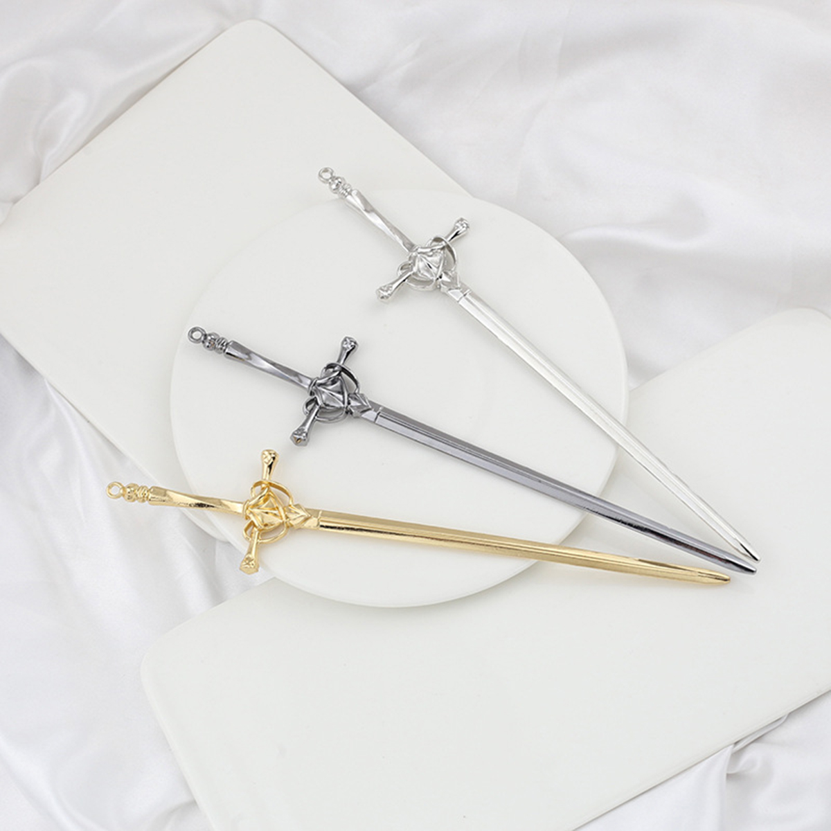 Pasadores de Pelo Metálicos Gr - Women Fashion Hair Style reseña y precio