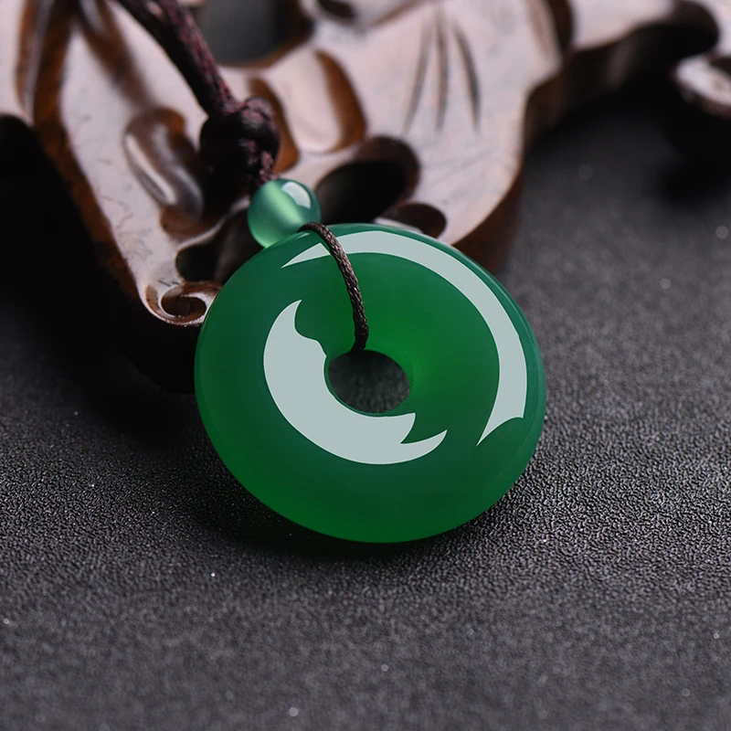 Colgante de donut de Jade Mult - Women And Men Fashion reseña y precio