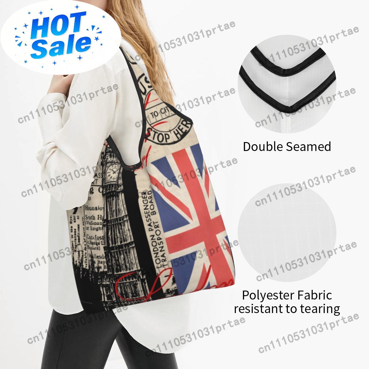 Bolsa de Compras Personalizada - Women'S Fashion London reseña y precio