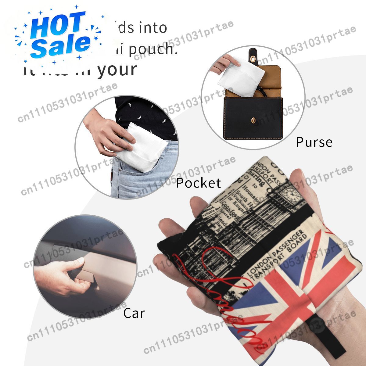 Bolsa de Compras Personalizada - Women'S Fashion London reseña y precio