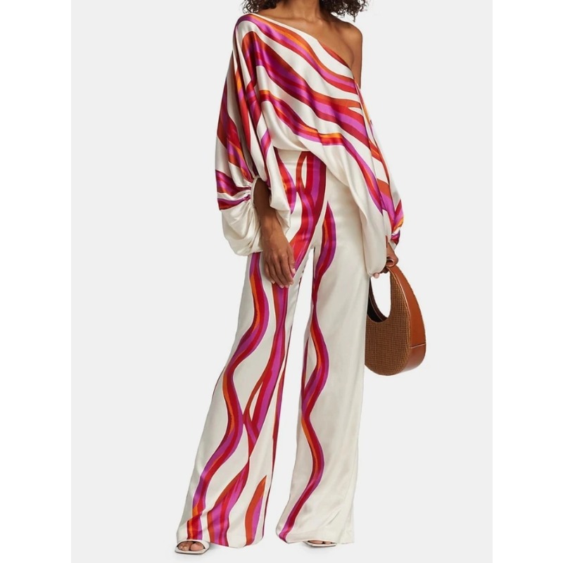Traje de pijama con estampado  - Women'S Fashion Pajamas reseña y precio