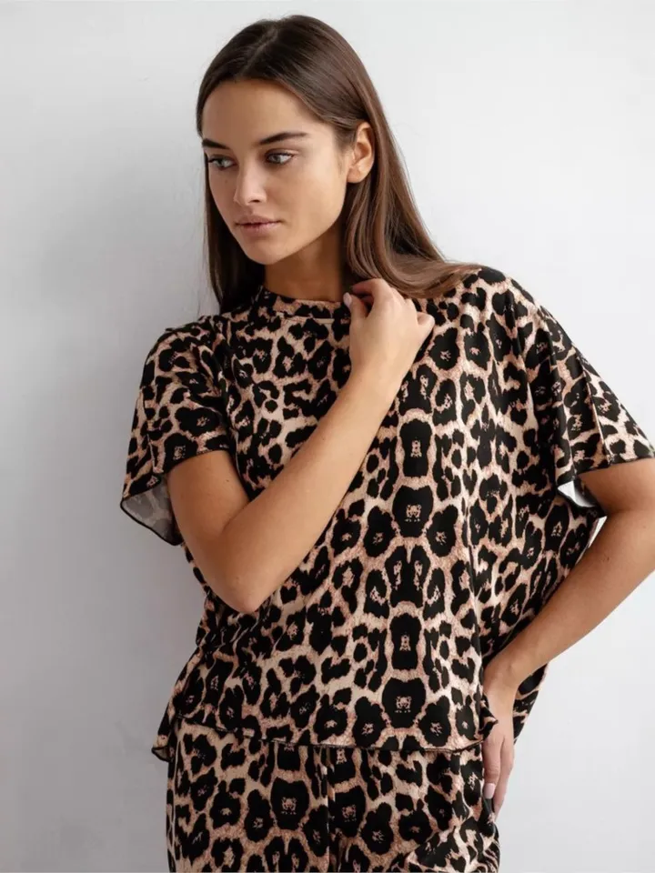 Conjunto de pijama con estampa - Women'S Fashion Pajamas reseña y precio