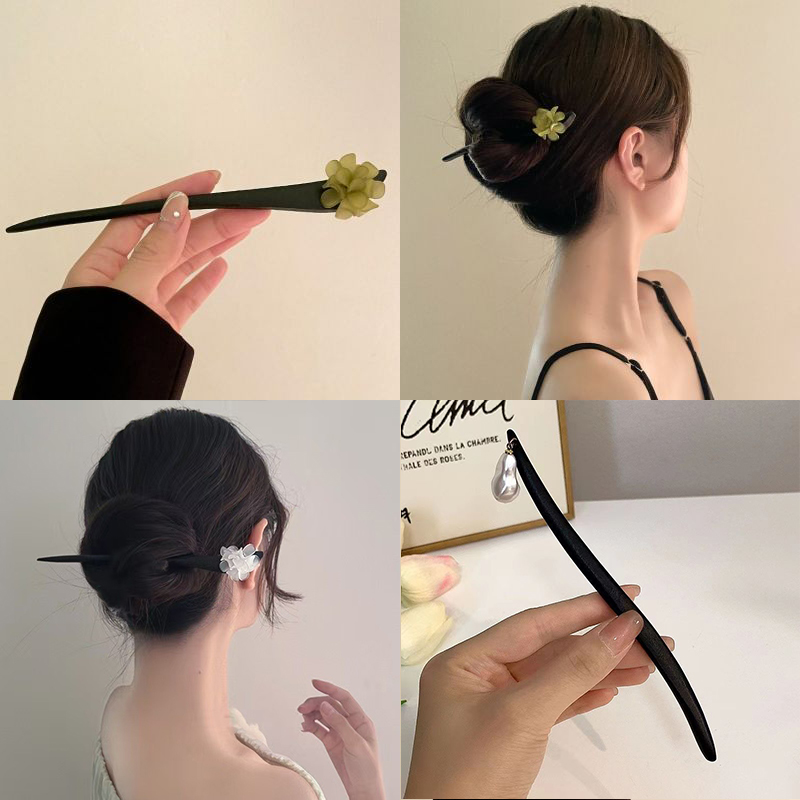 Palillos para el cabello de fl - Women Fashion Hair Style reseña y precio