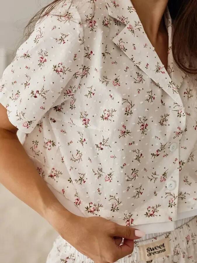 Conjunto de pijama con estampa - Women'S Fashion Pajamas reseña y precio