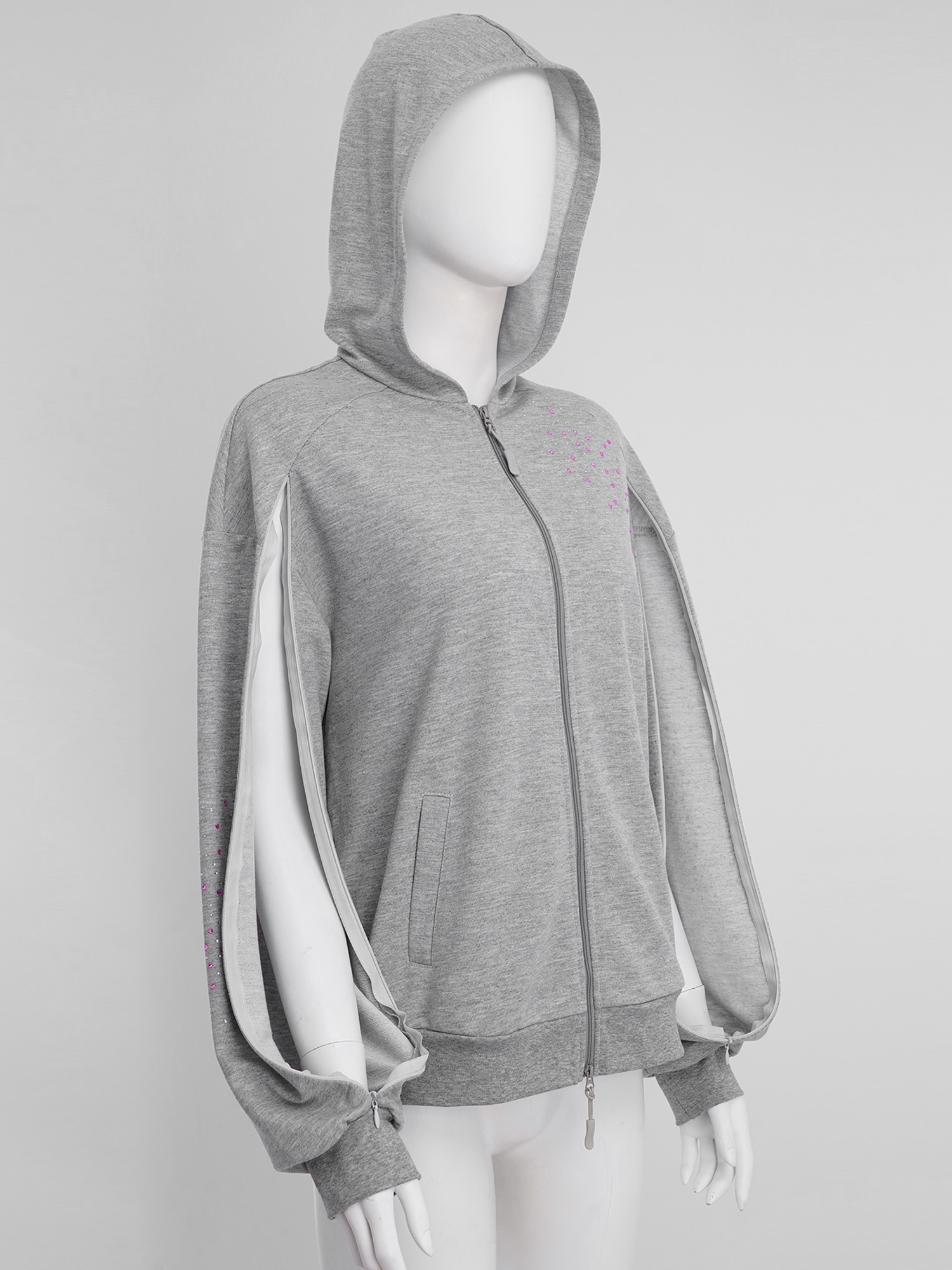 Sudadera con capucha y cremall - Women'S Fashion Zip Hoodie reseña y precio