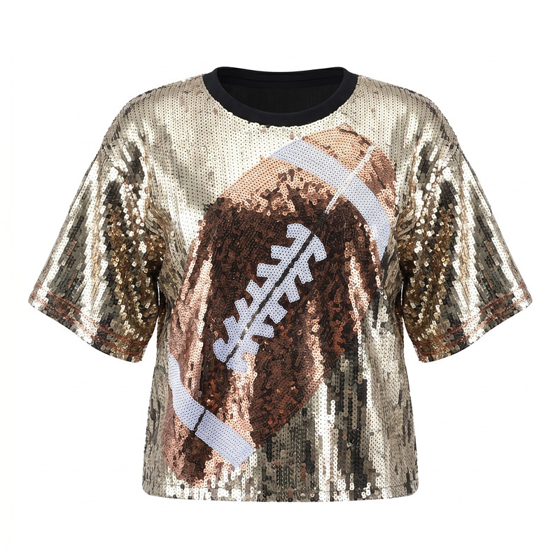 Camiseta de Manga Corta para M - Women'S Fashion Rugby Shirt reseña y precio