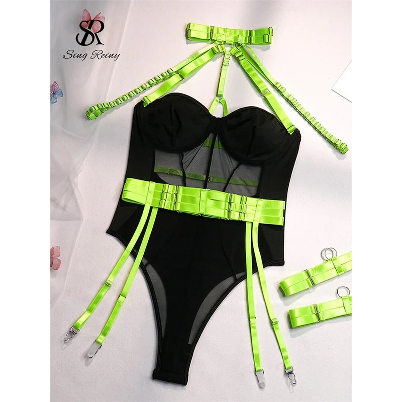 Nolia Fashion Halter Sheer Sex - Women'S Fashion Underwear reseña y precio