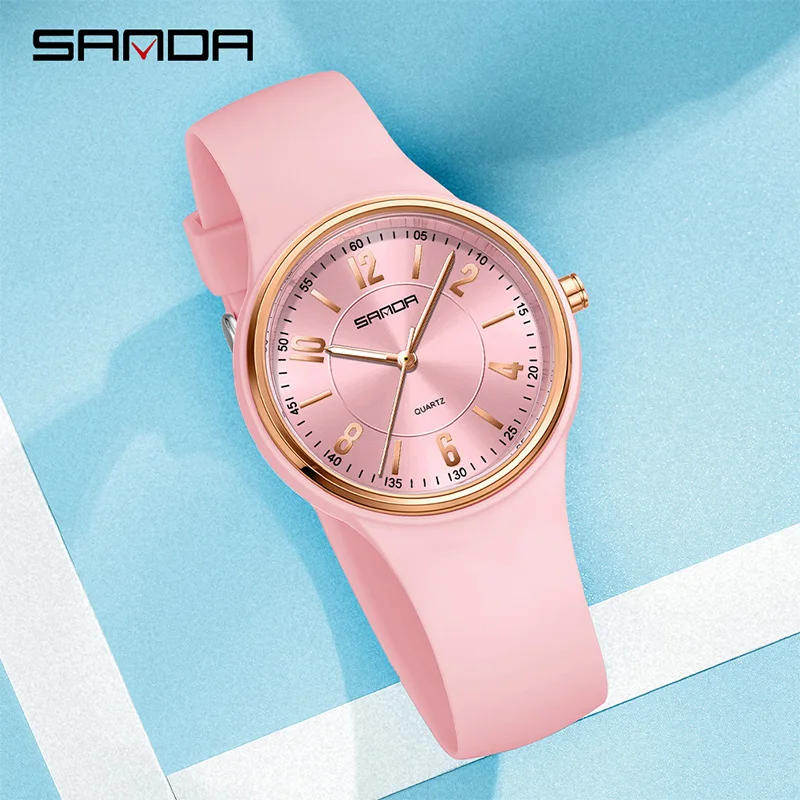 Reloj de cuarzo SANDA a la mod - Women'S Fashion Digital Watch reseña y precio